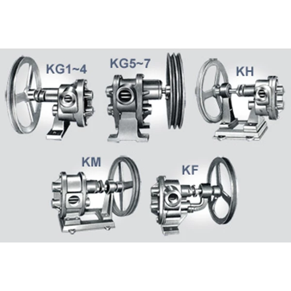 Kundea Gear Pump Capacity 14-260 L / Min Stainless Steel